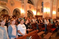 Održan 6. Hodočasnički dan mladih Varaždinske biskupije u Svetište Predragocjene Krvi Kristove u Ludbregu